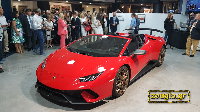 Ήρθε στην Ελλάδα η Lamborghini Huracan Performante Spyder